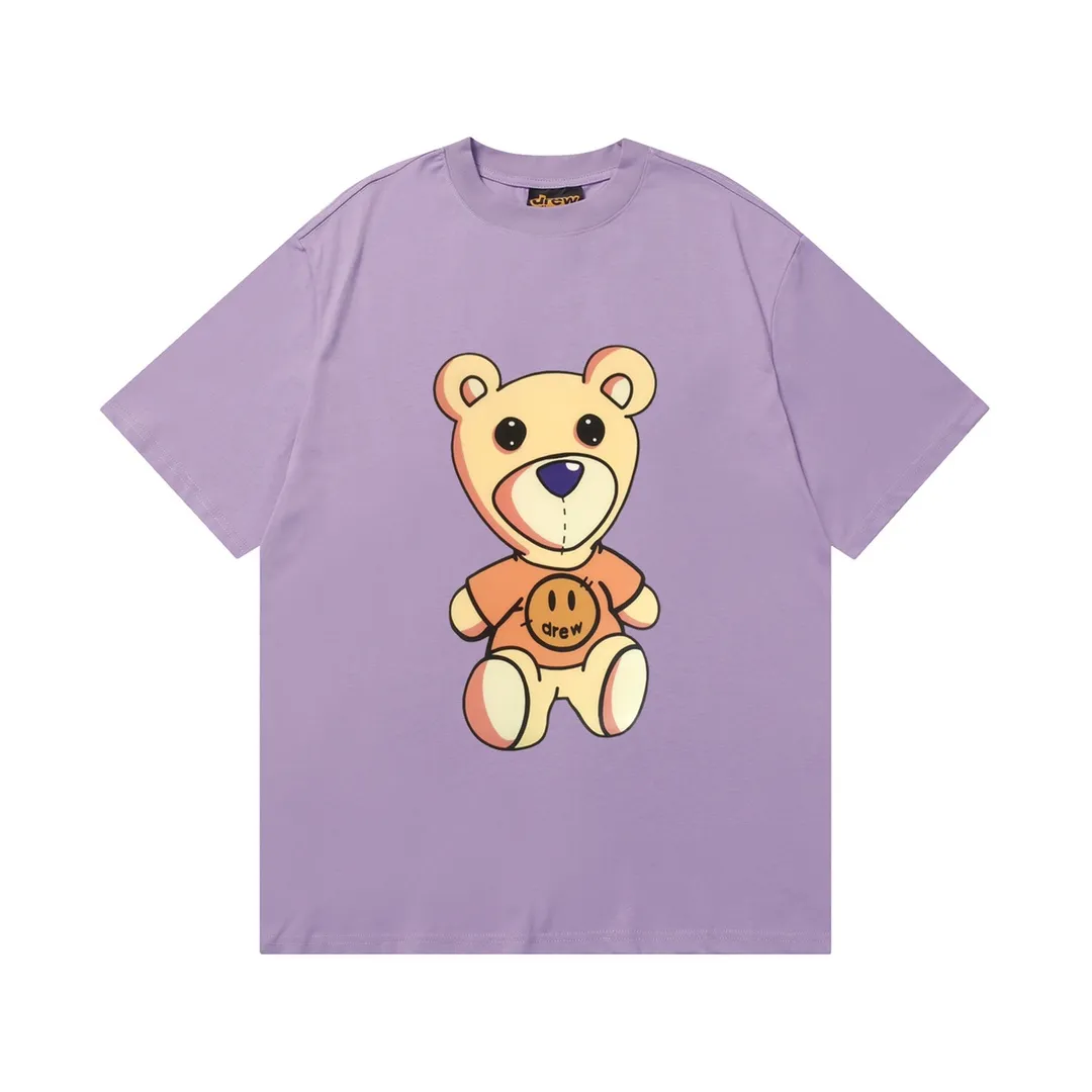D 032 9 2023SS Same Style drew T g , ！ Quality！！ ， Quality！！ ， ！！ ， ， ， ， ， 。 Sizes：S M L XL ：Black White Royal Blue Red Brown White Orange